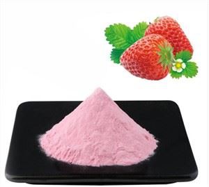 Đông lạnh bột dâu tây khô